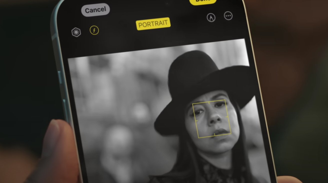 Apple promotes iPhone 15 Portrait features with ‘Album Cover’ fight