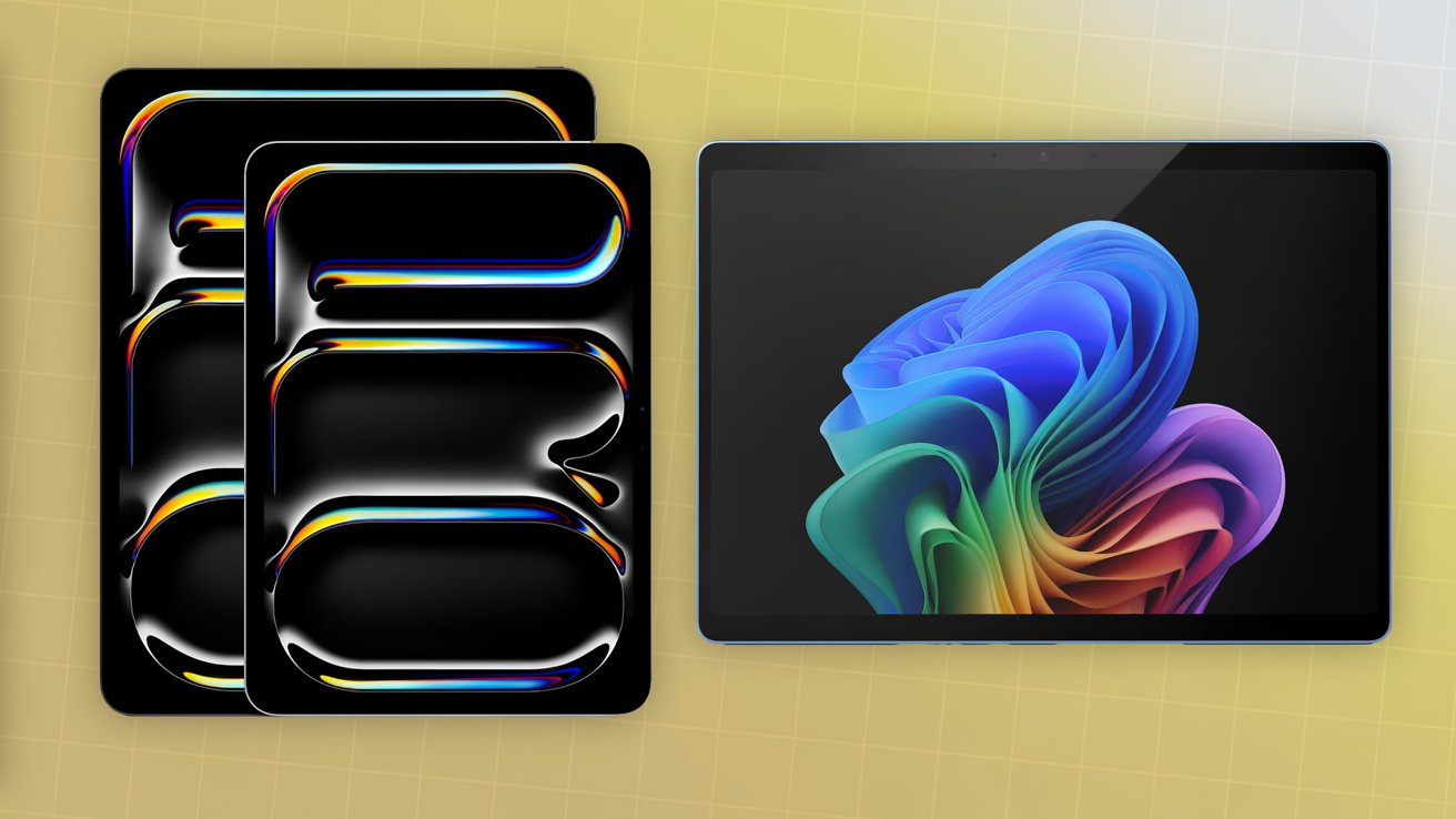 Top AI tablets: iPad Pro with M4 versus Microsoft’s new Surface Pro