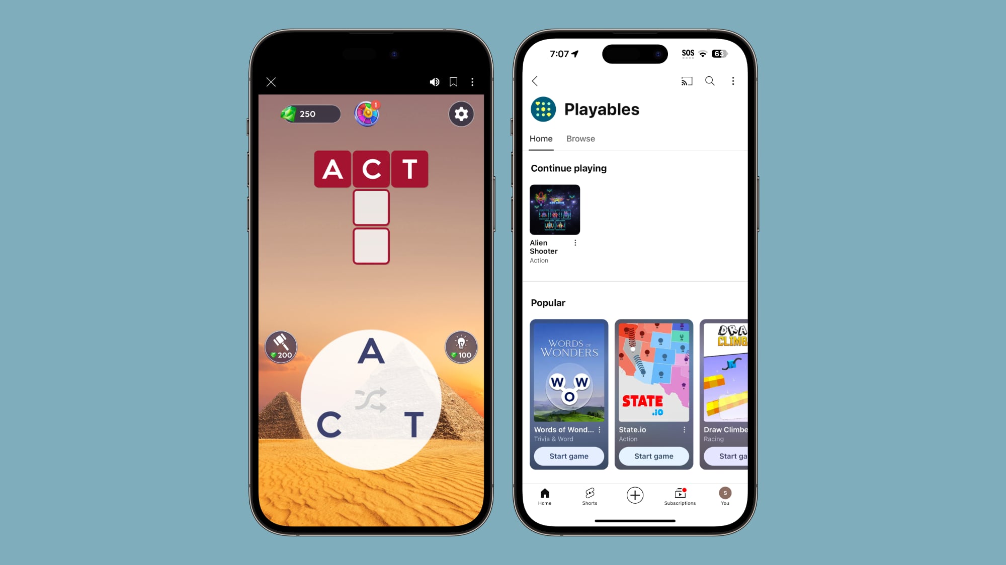 YouTube Launches ‘Playables’ Mobile Games for iOS