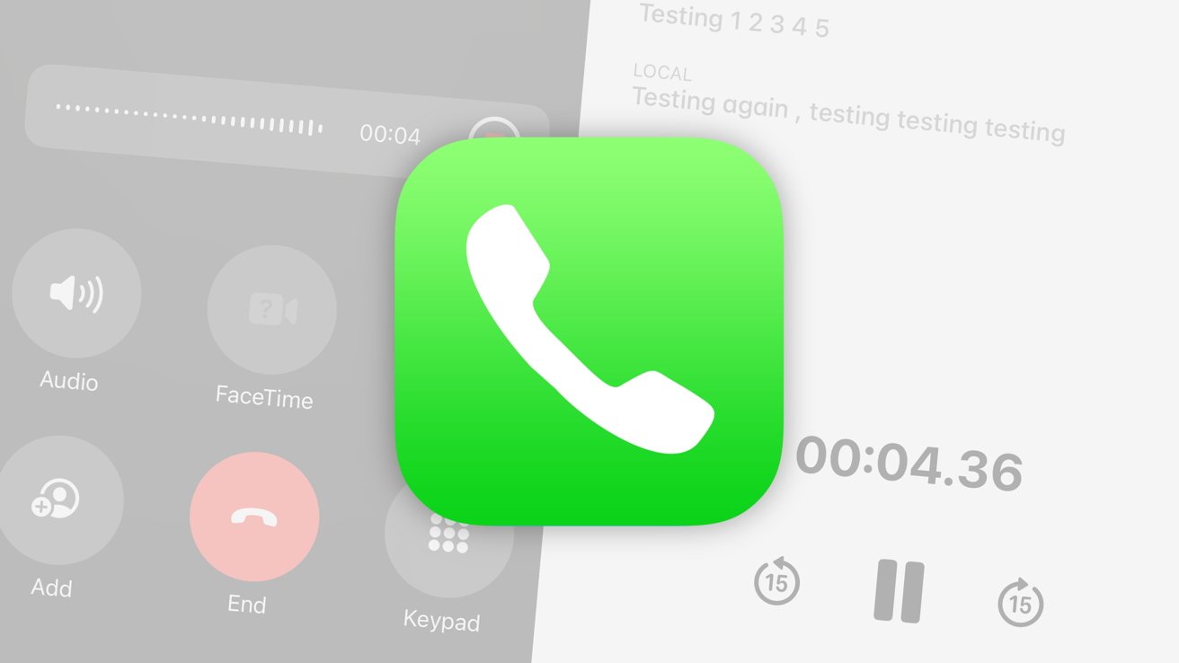 How to use Call recording and transcription in iOS 18.1