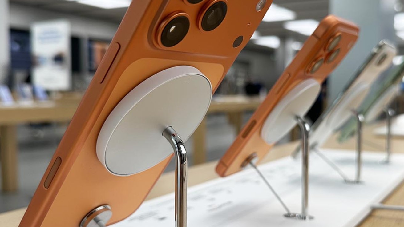 You can buy Apple Store demo chargers & stands, until the lawyers attack