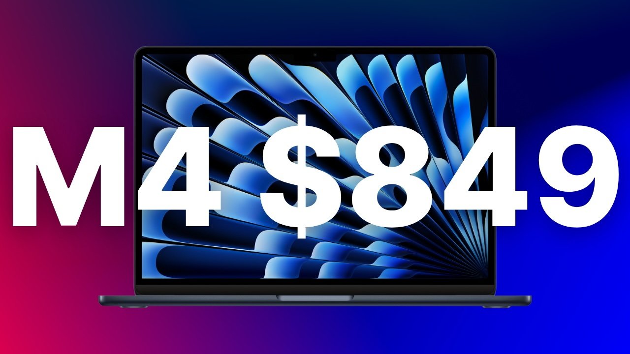M4 MacBook Air falls to $849 during Amazon’s month-end sale