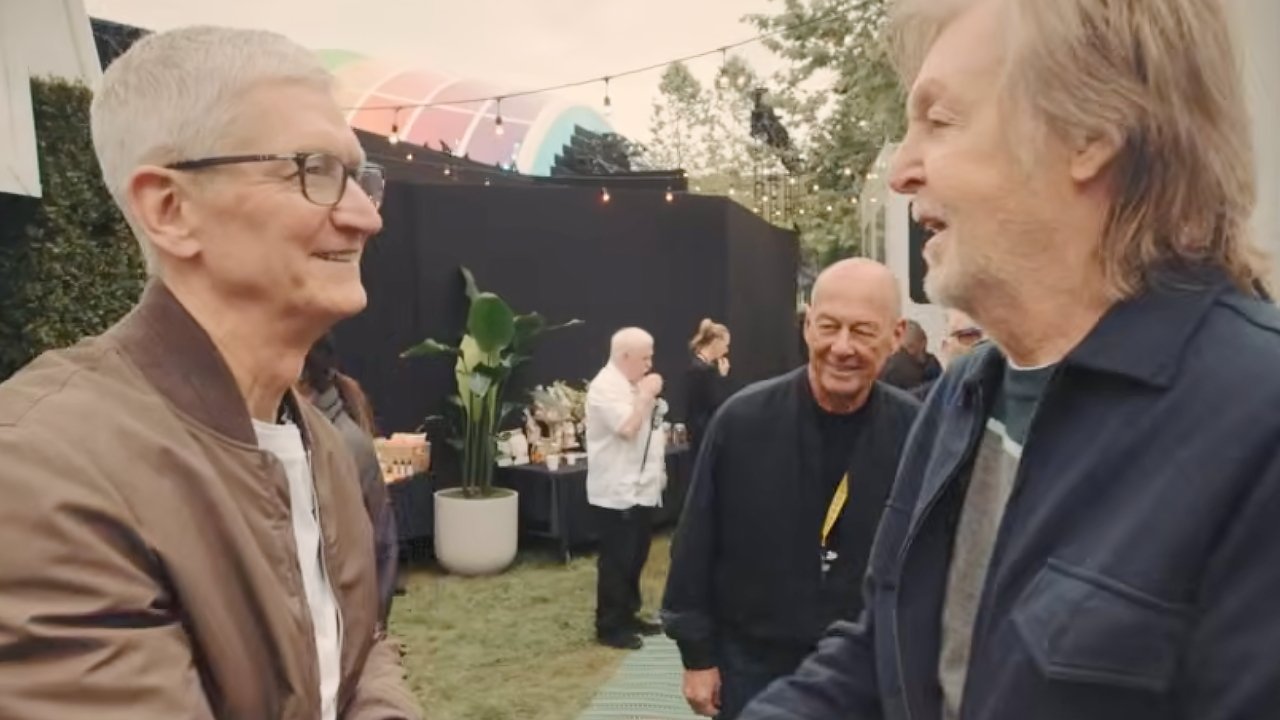 Paul McCartney shares backstage footage of his Apple Park anniversary concert