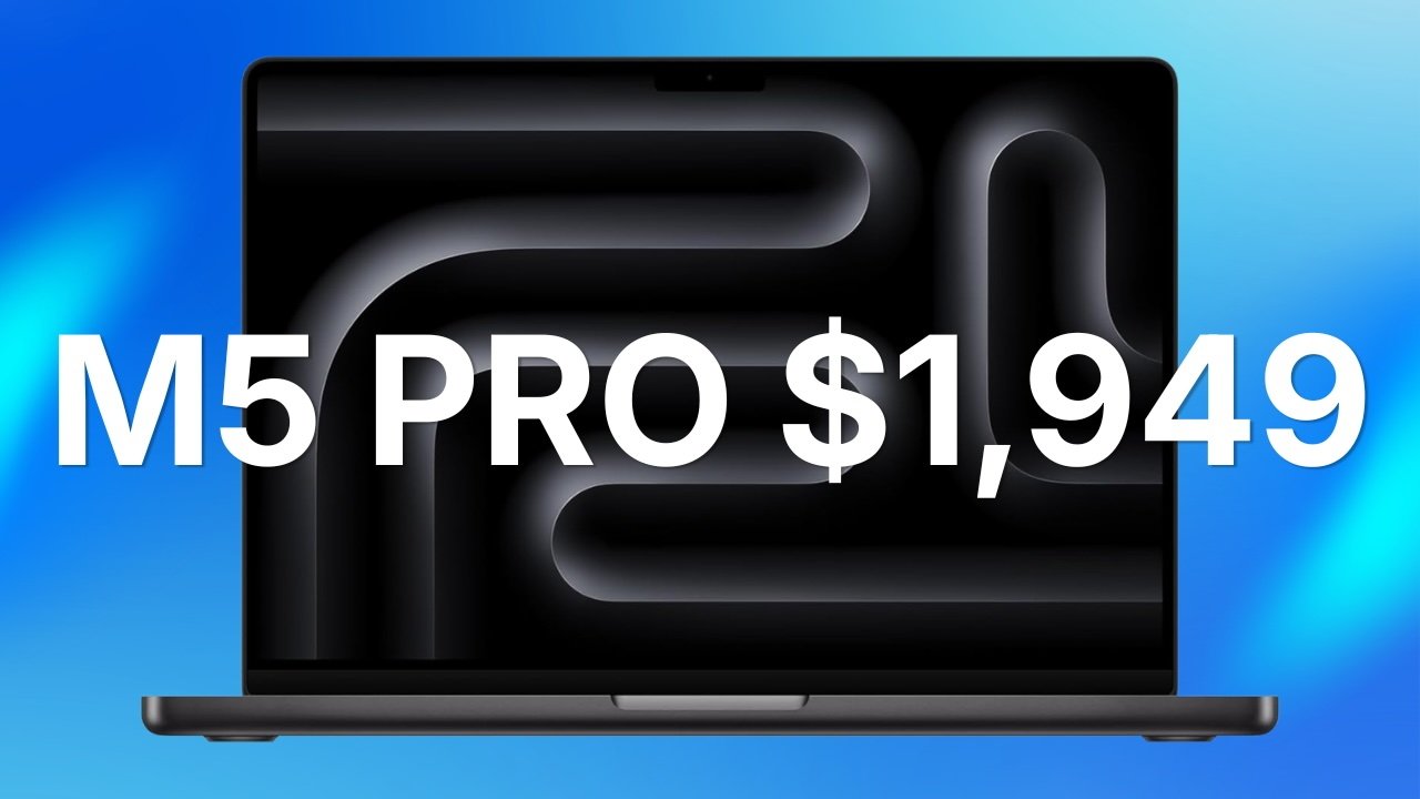 Lowest price ever: Apple’s 2026 14-inch MacBook Pro M5 Pro plunges to $1,949