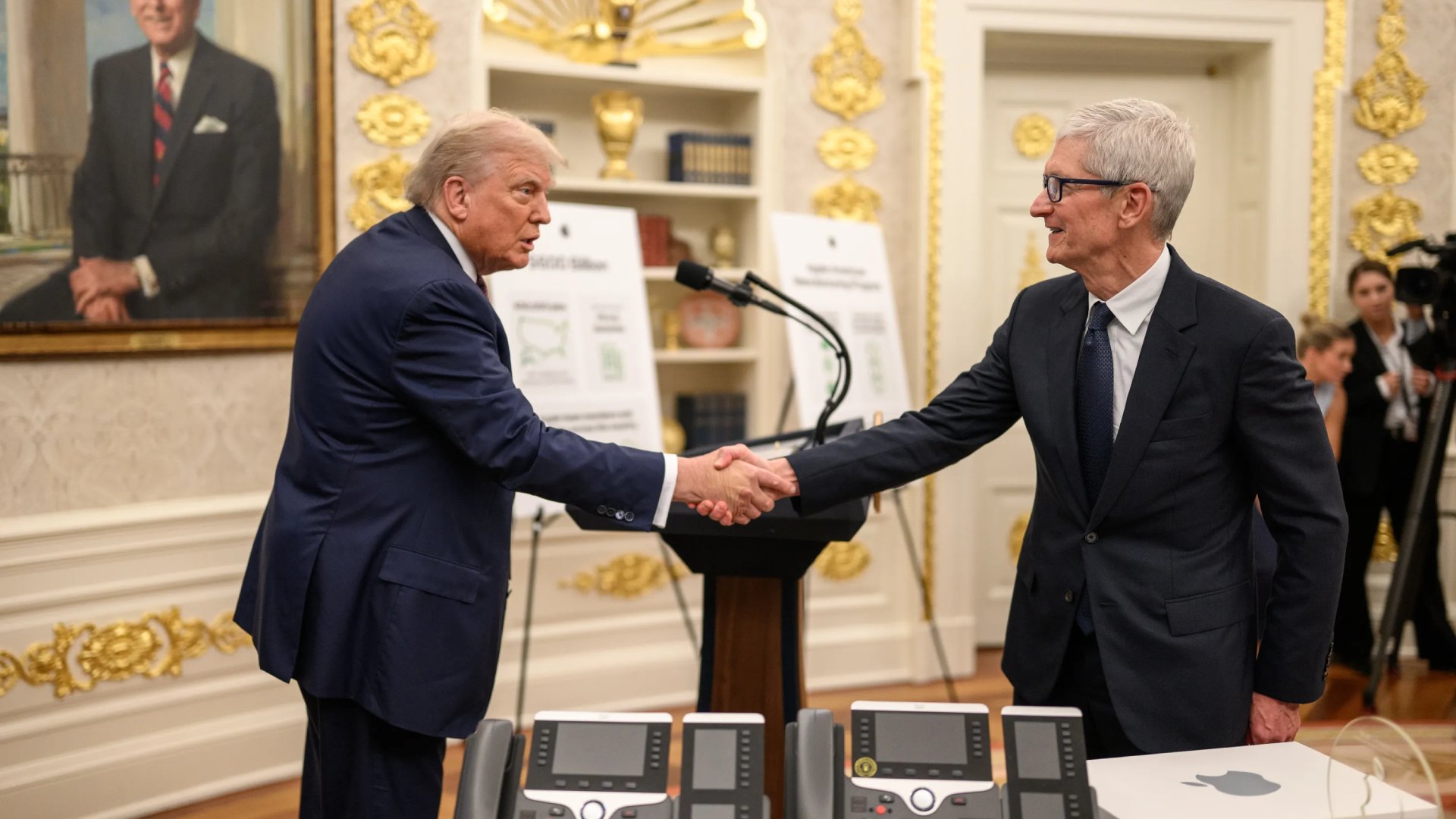 Apple CEO Tim Cook Explains His Relationship With Trump
